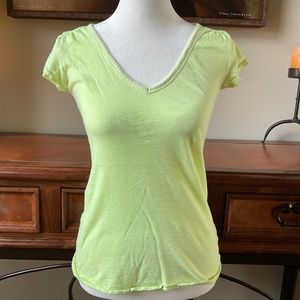 SO Brand Short Sleeve Tee. Bright Yellow. Size S